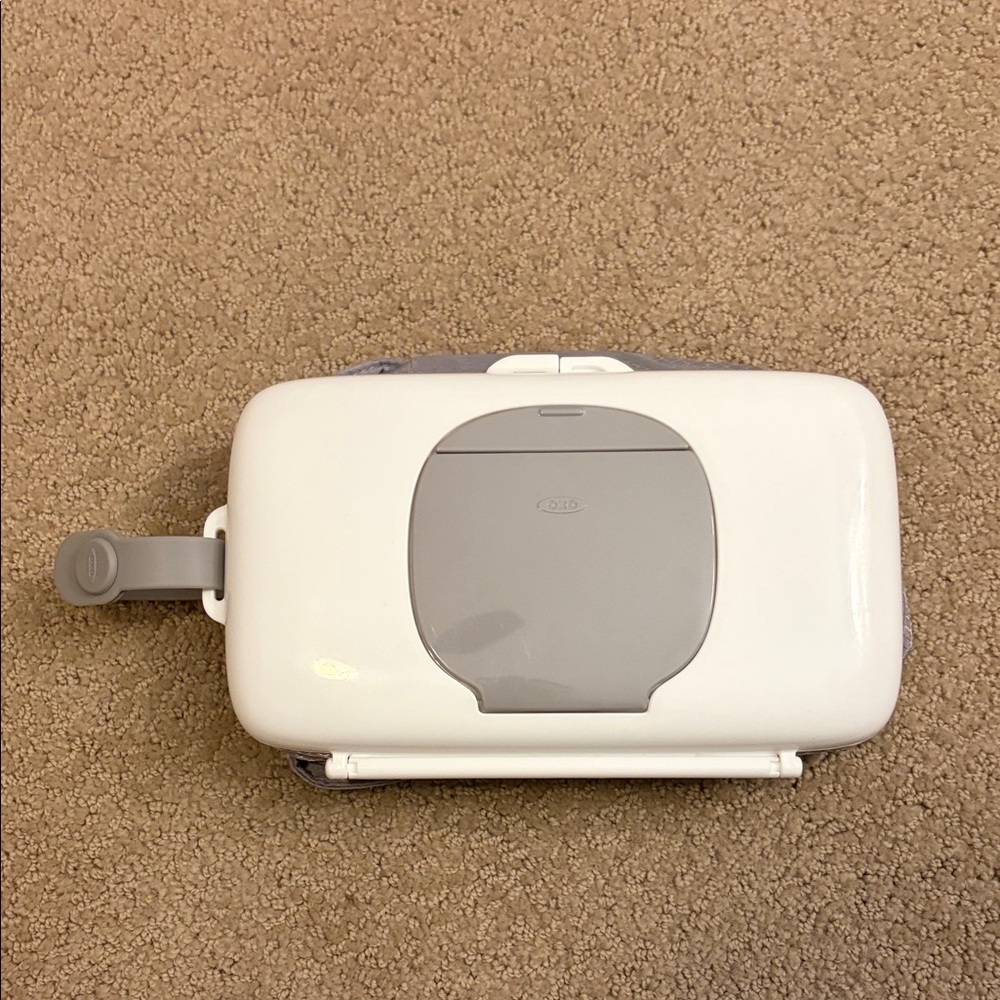 OXO Tot On-the-Go Wipes and diaper dispenser